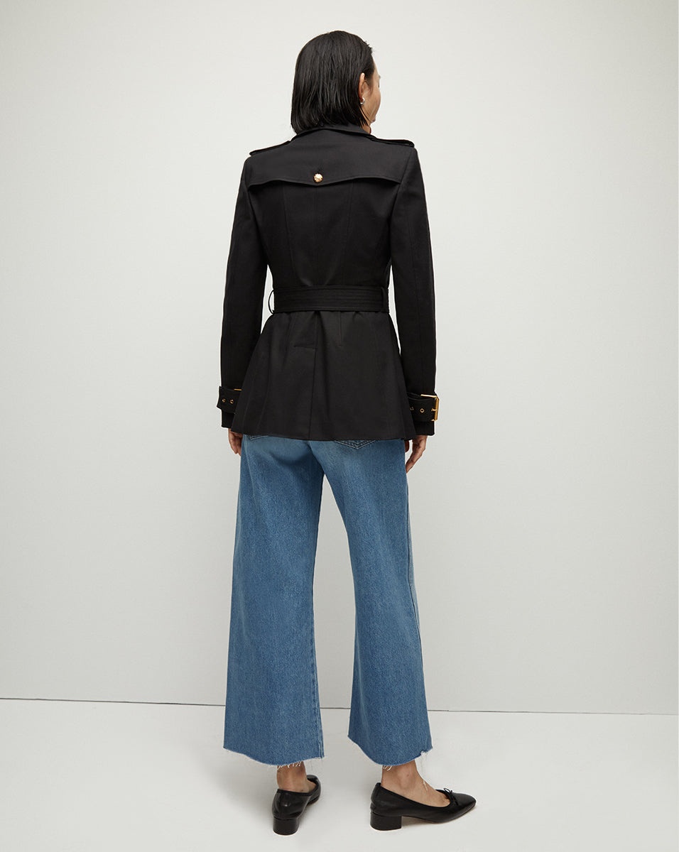 ANGELIQUE DICKEY CROPPED TRENCH - 6
