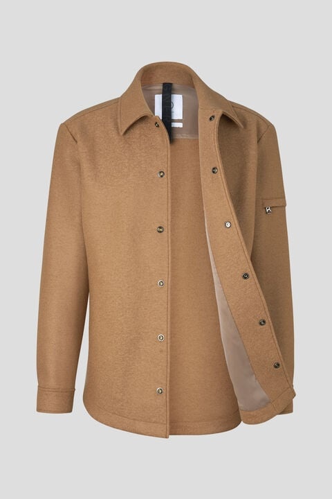 Larry Shirt jacket in Camel - 2