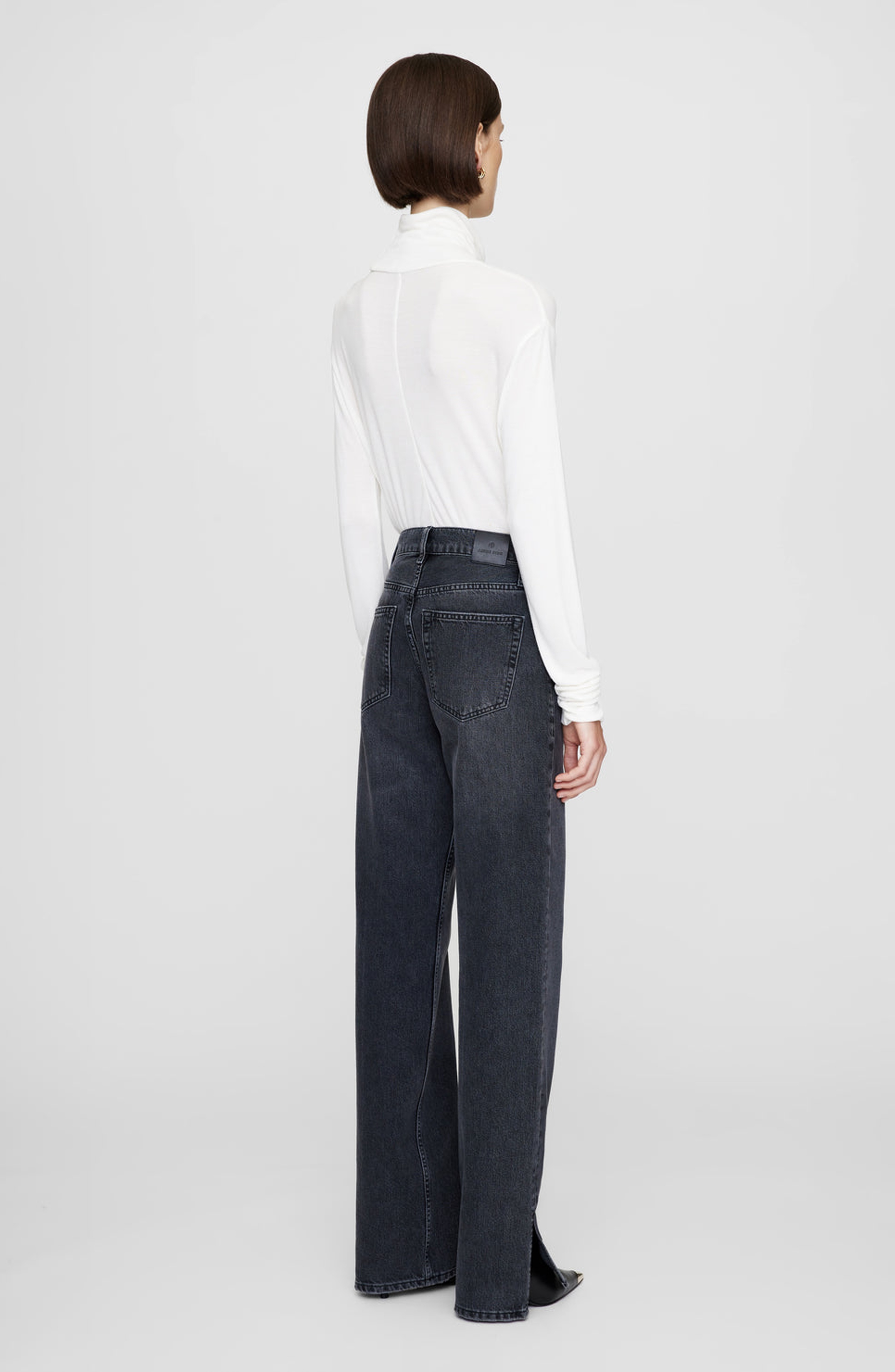 ANINE BING Roy Jean in Shadow Grey at Nordstrom - 2