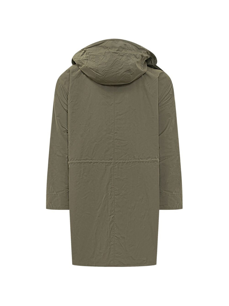 Barbour x Paul Smith hooded pocket parka outlook