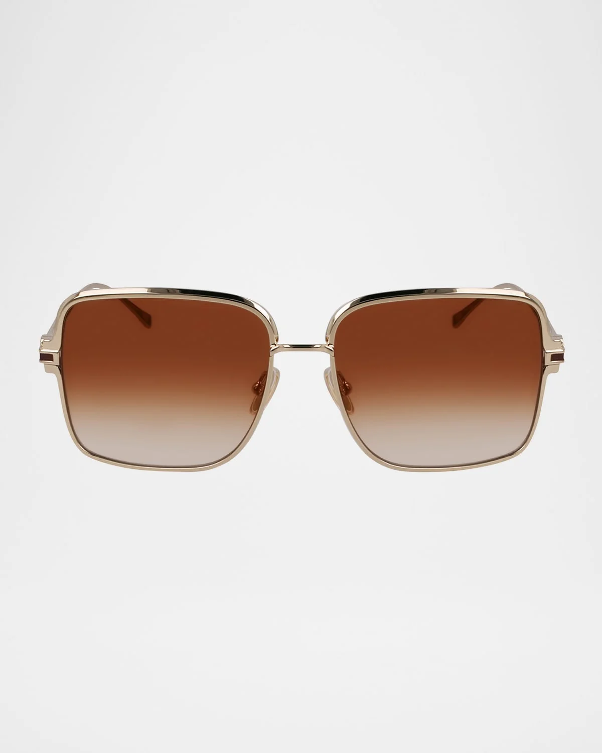 Gancino Square Metal Sunglasses - 1