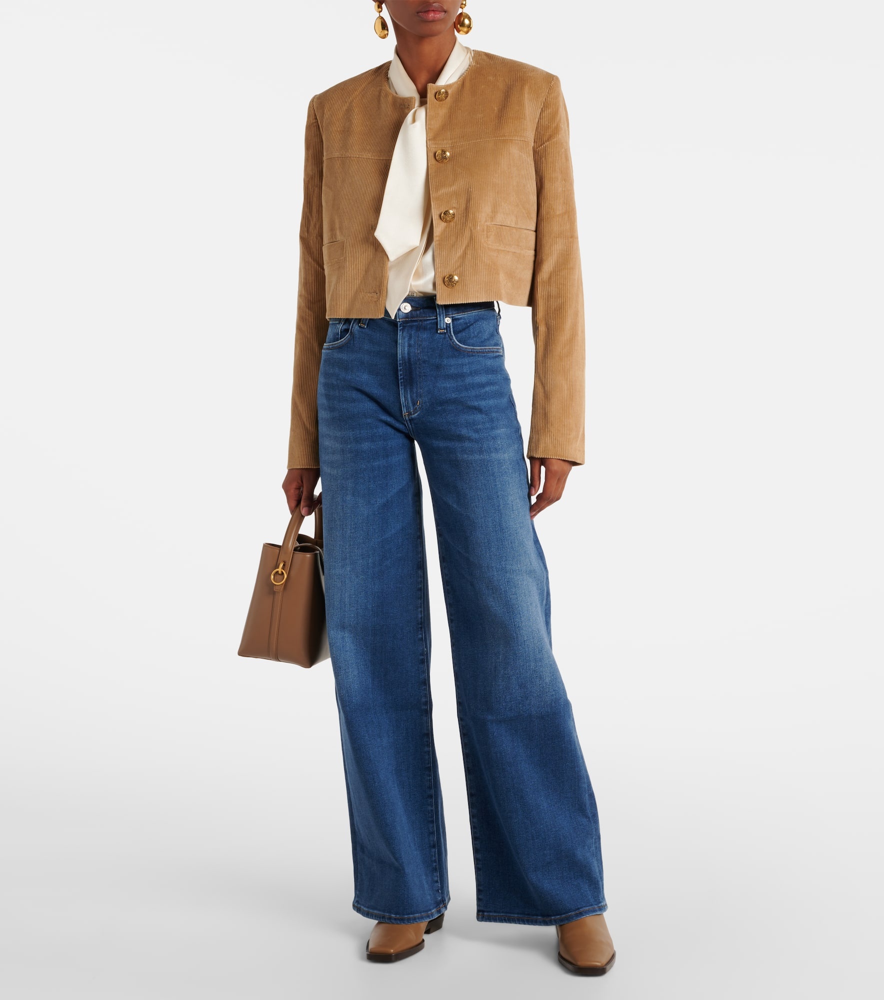 Loli mid-rise wide-leg jeans - 2