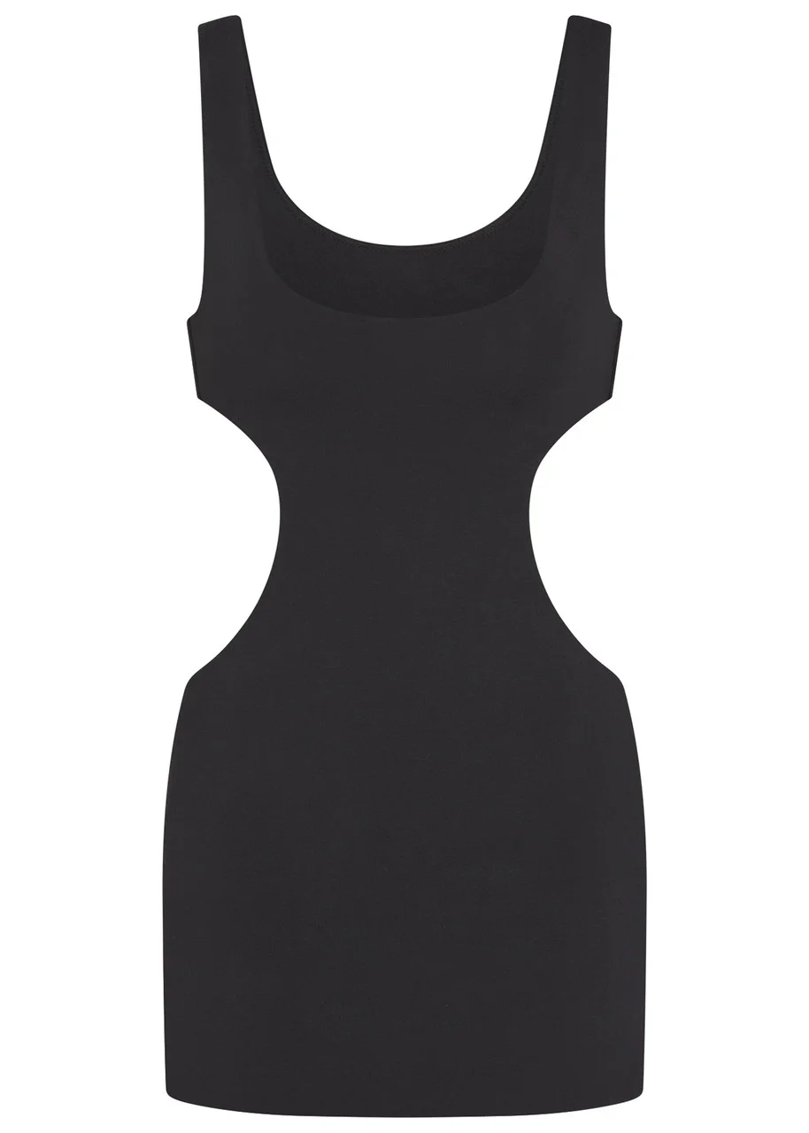 Skims Cut-out Stretch-jersey Mini Dress - 1