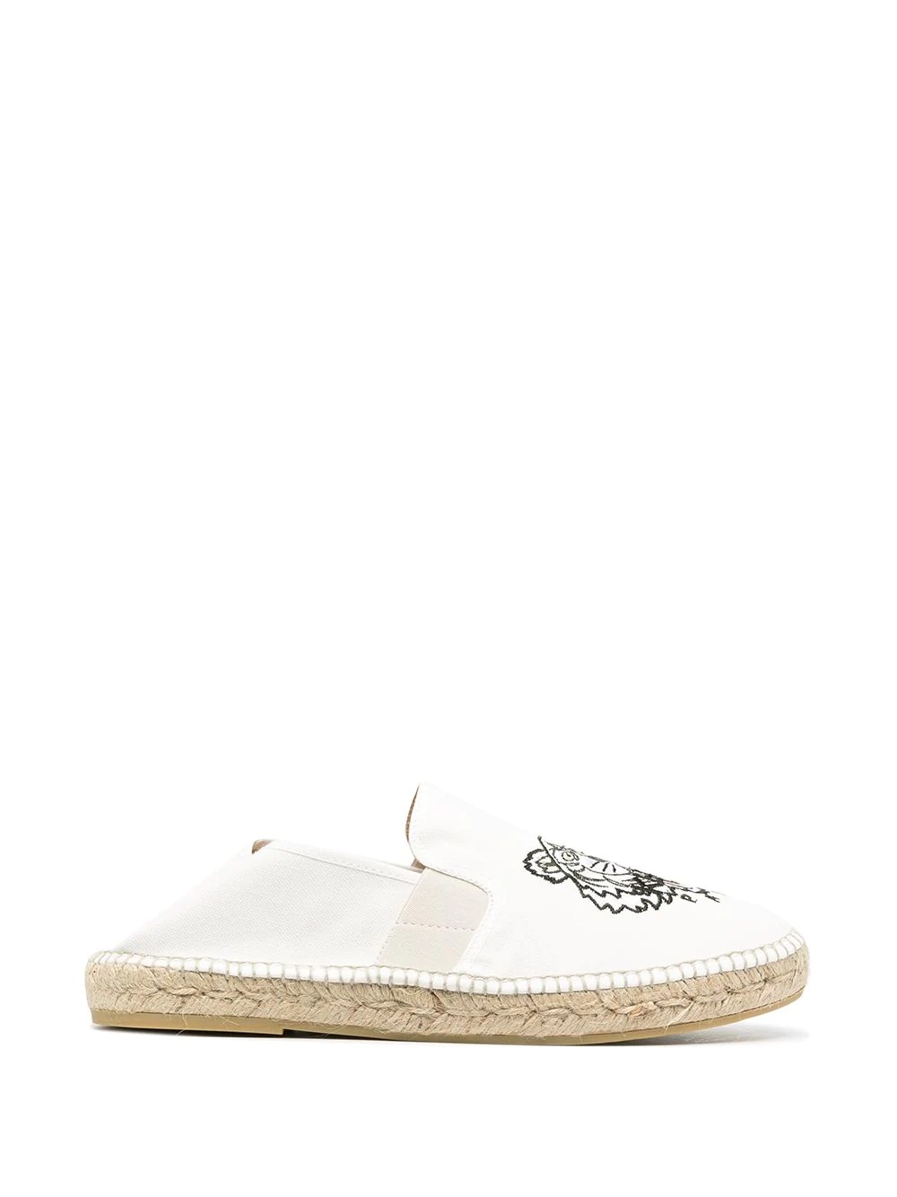 tiger-embroidered espadrilles - 5