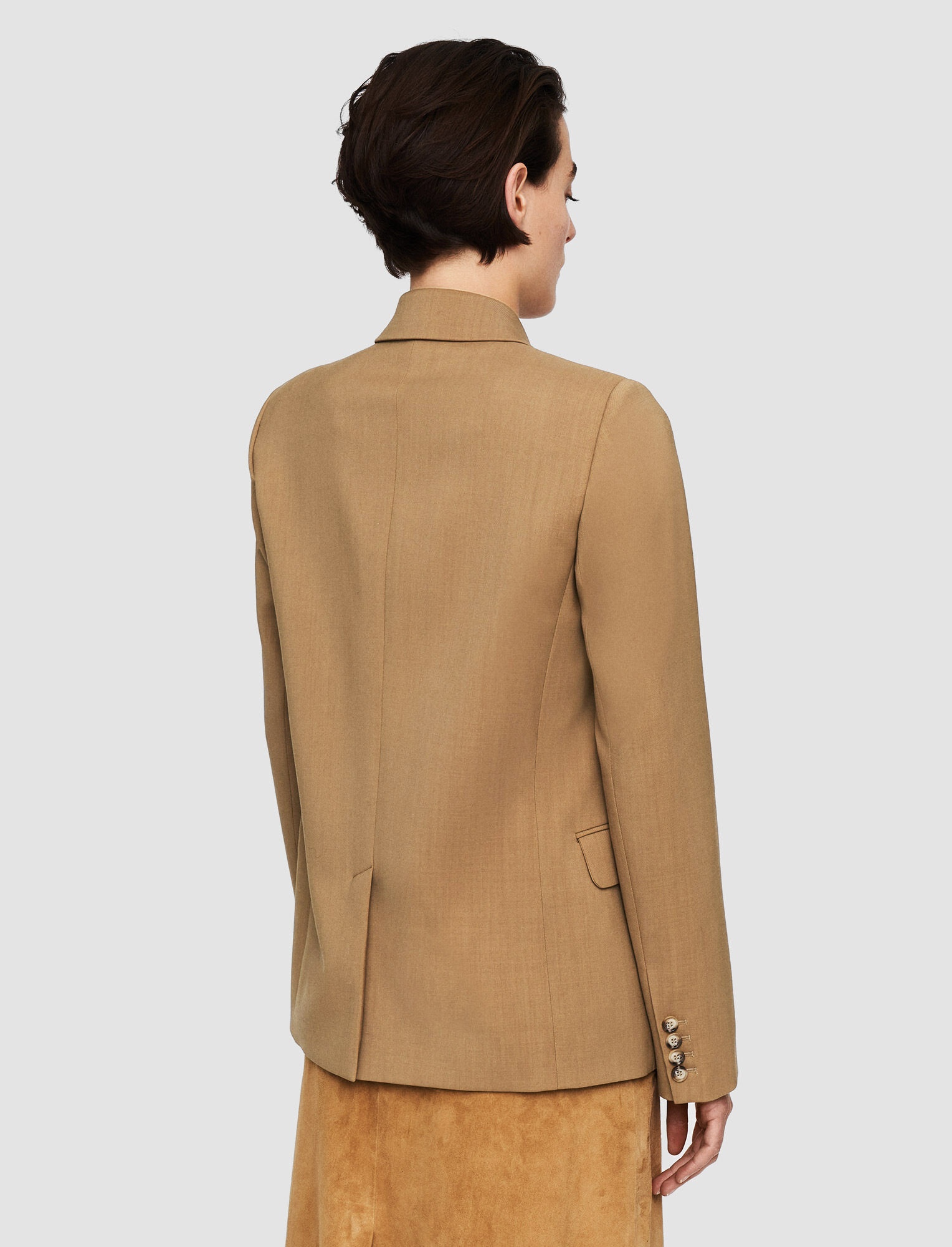 Tailoring Wool Stretch Jaden Jacket - 4