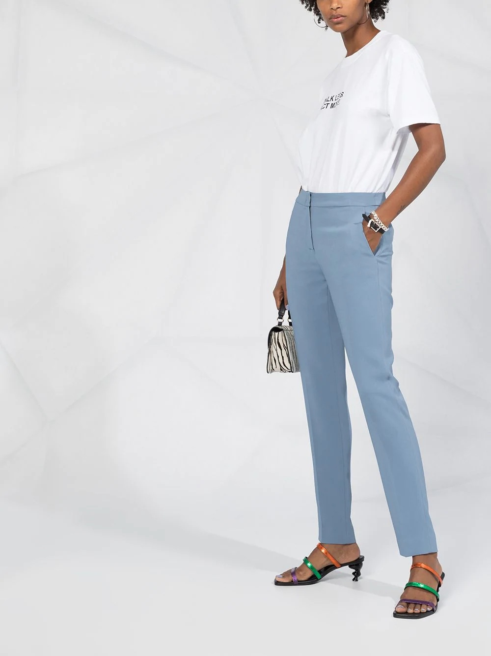 tailored slim-fit trousers - 4