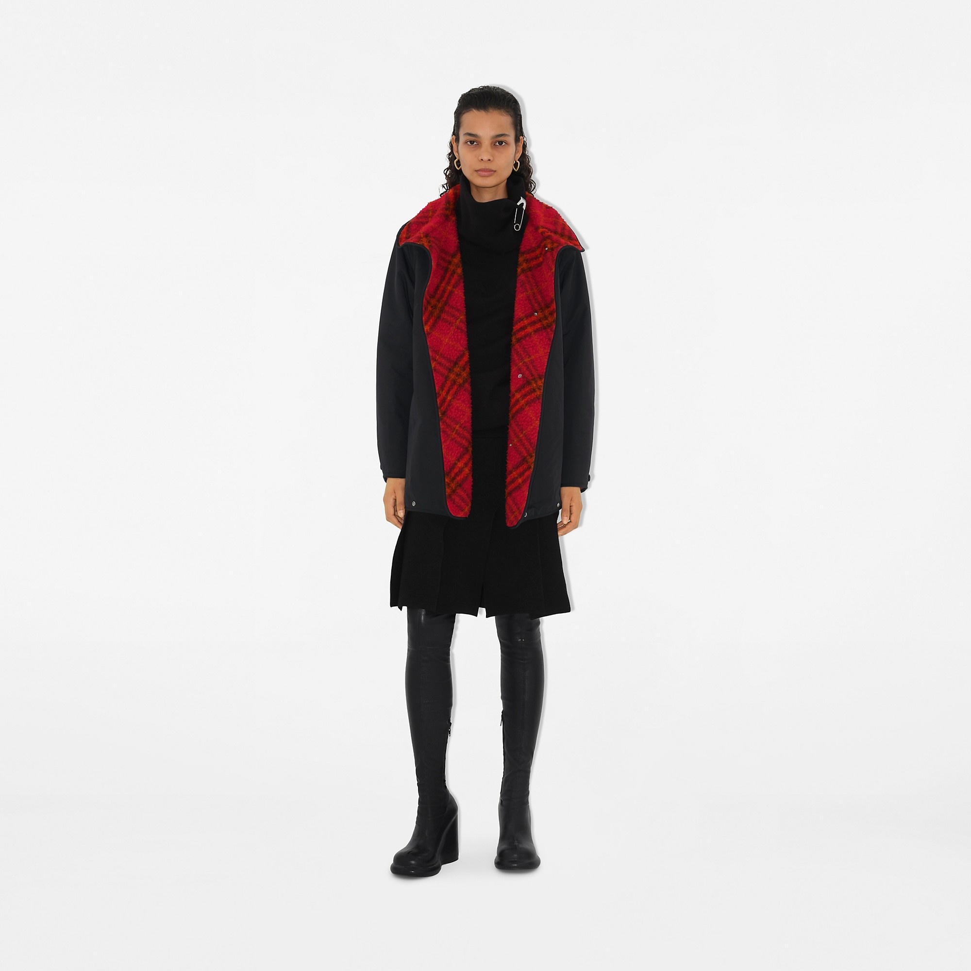 Detachable Warmer Cotton Parka - 4
