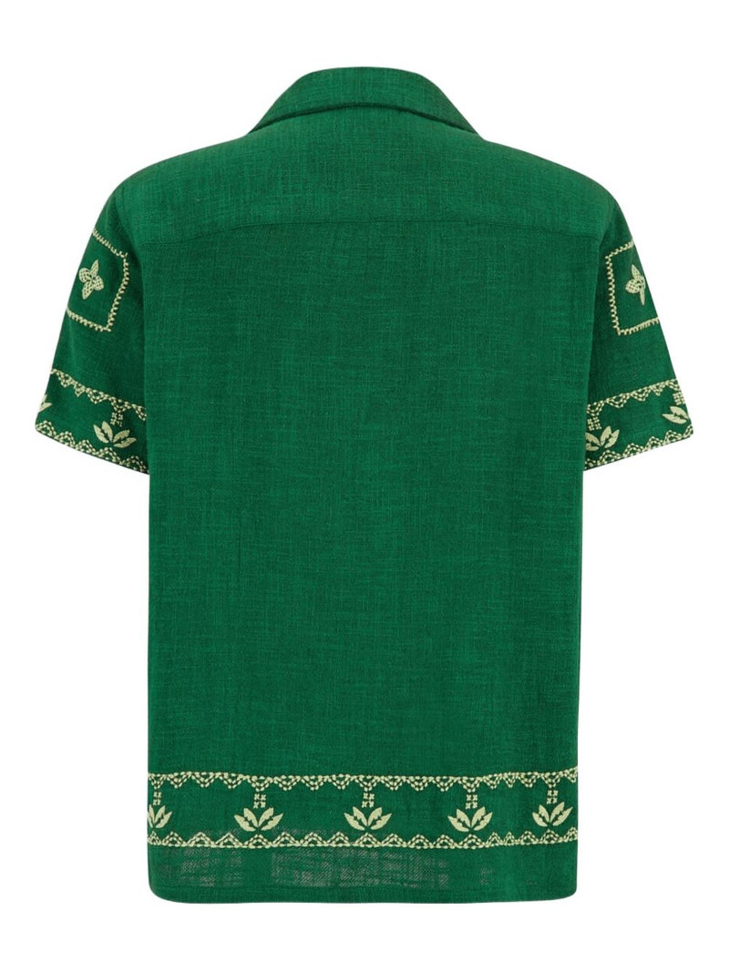 baziszt Mexican button-down embroidered shirt outlook