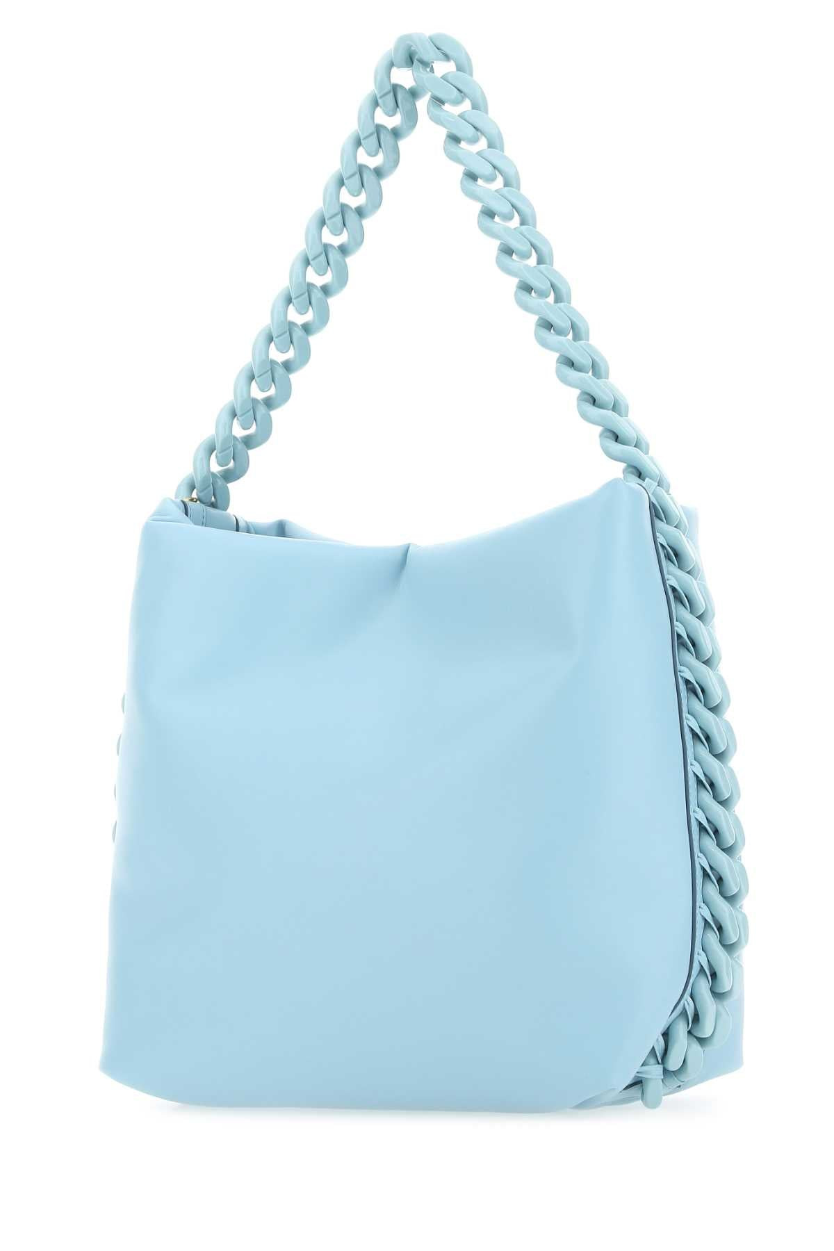 Stella Mccartney Women Pastel Light-Blue Alter Mat Falabella Padded Shoulder Bag - 2