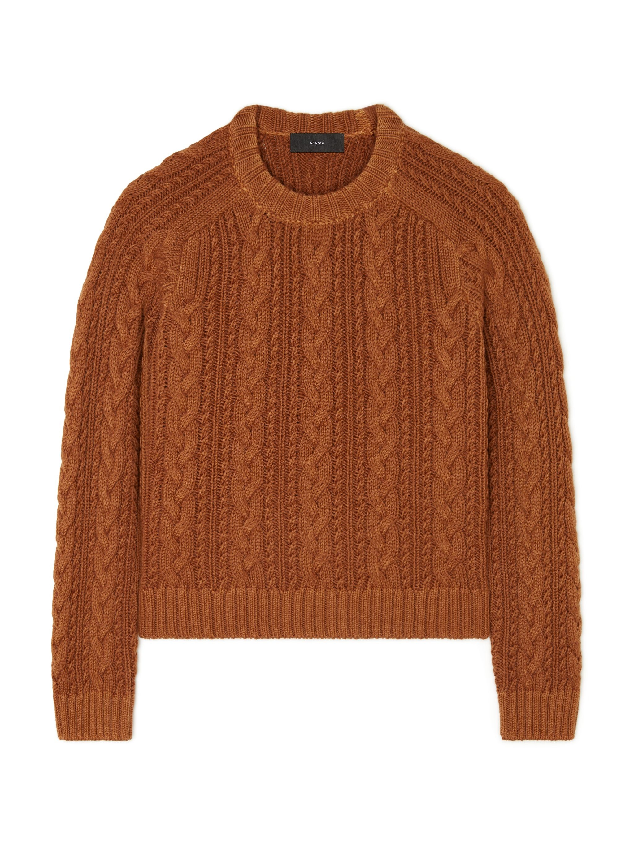 Hues Of The Desert Cable Sweater - 2