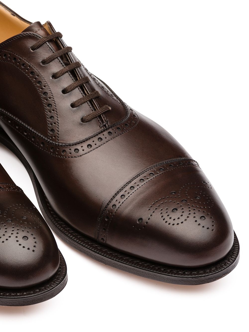 Nevada leather Oxford brogues - 4