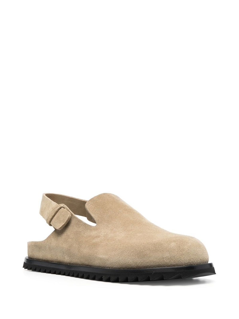 OFFICINE CREATIVE Introspectus slingback suede sandals outlook