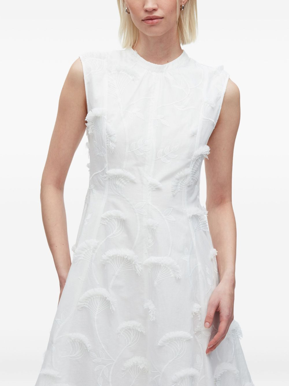embellished layered dress - 5