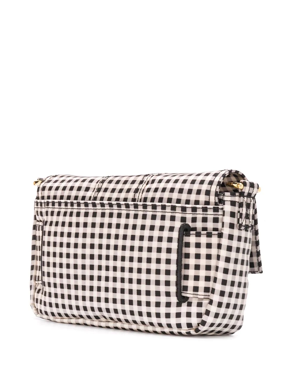 gingham Baguette crossbody bag - 3