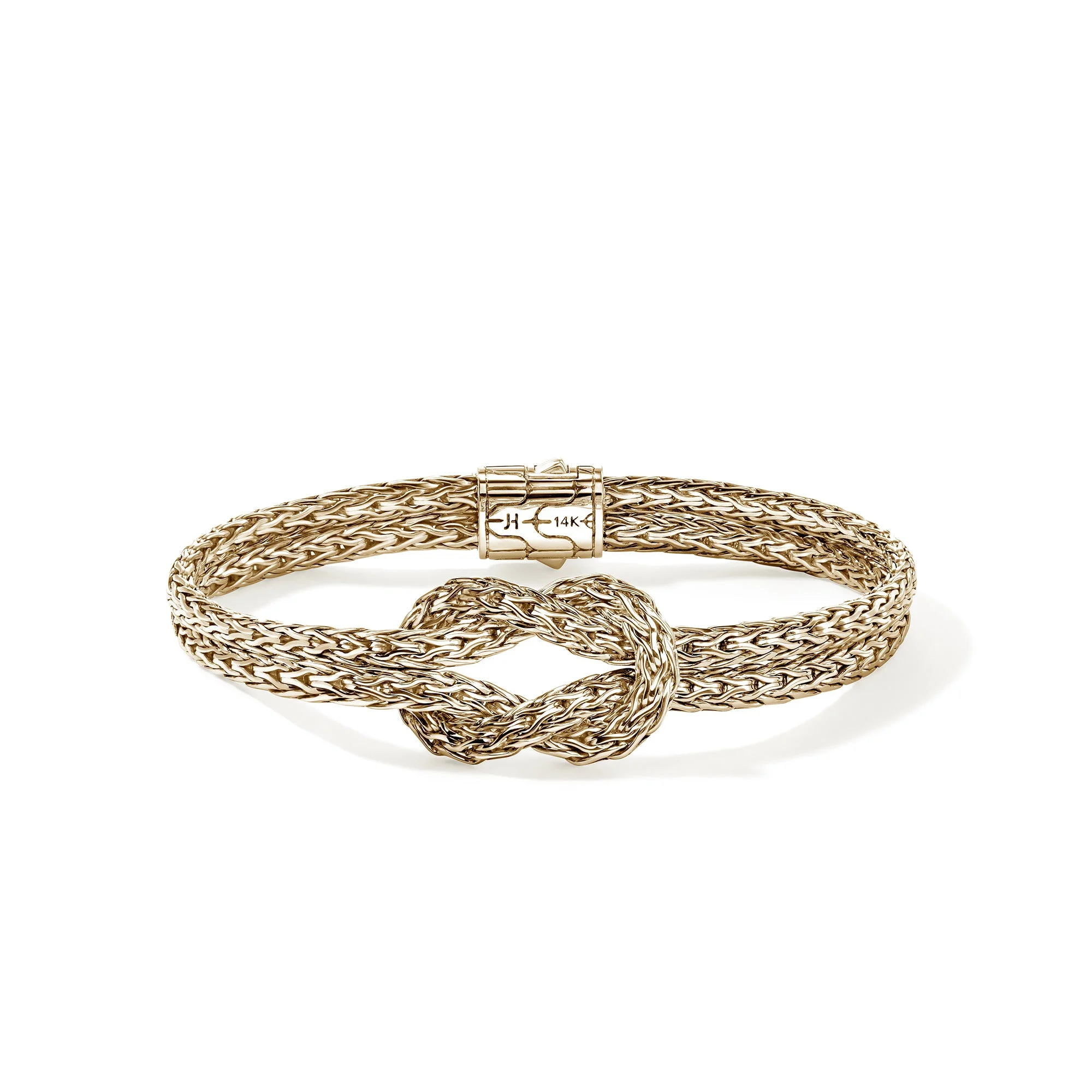 Love Knot Bracelet, Gold, 7MM - 1