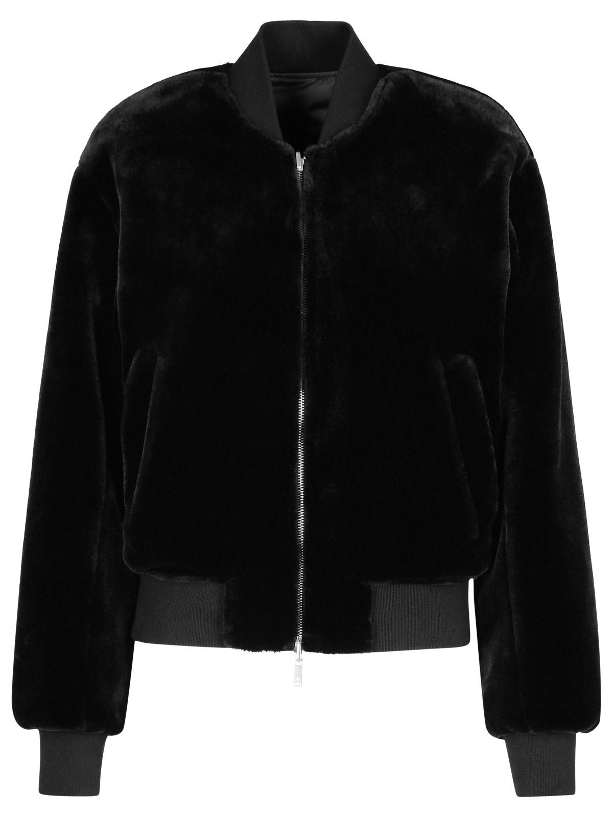 Moose Knuckles 'Jet' Green Polyester Bomber Jacket Women - 4