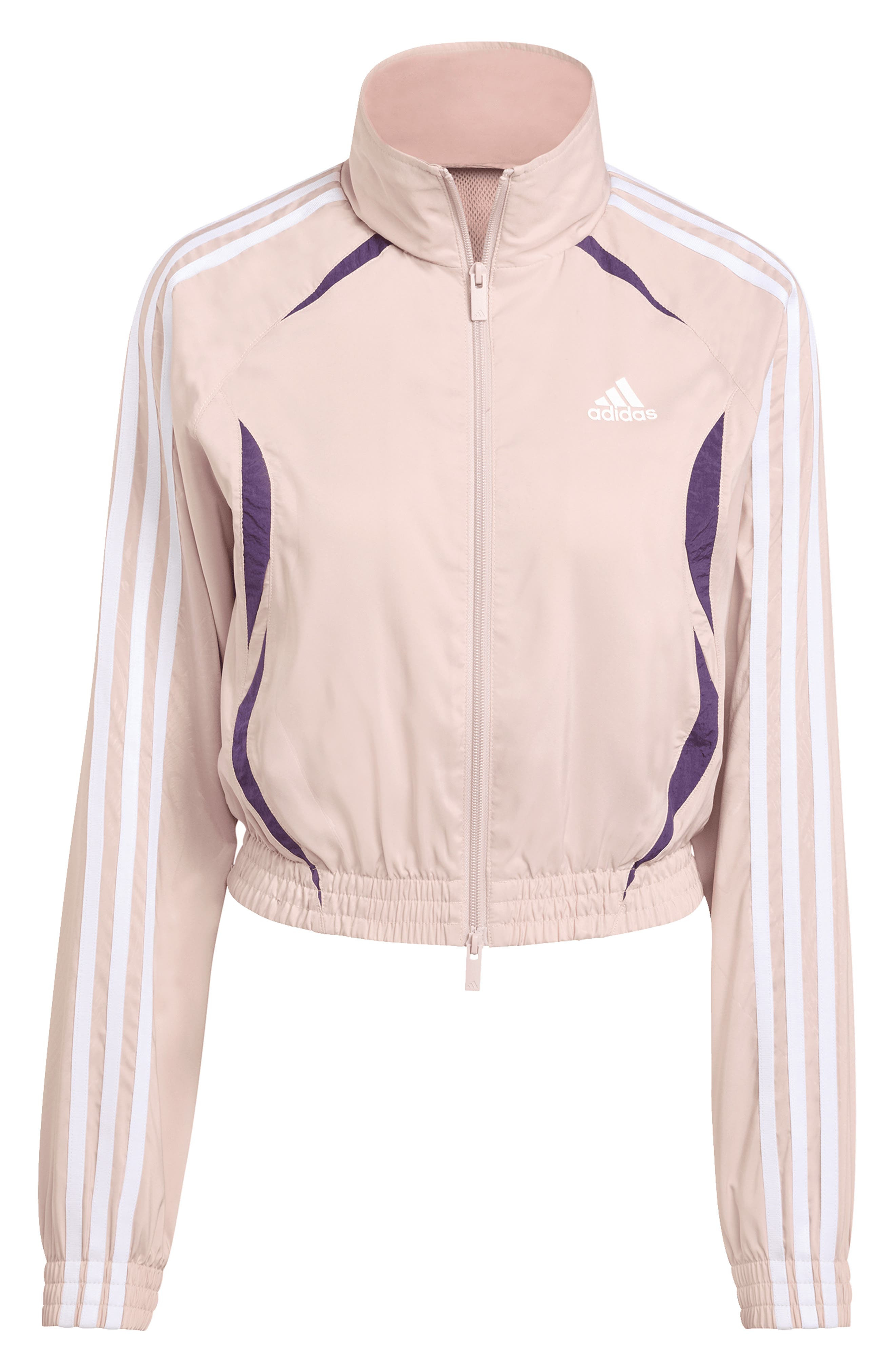 adidas Adilenium Season 4 Teamgeist Slim Fit Track Top in New Rose at Nordstrom - 4