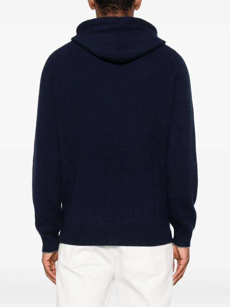 zip-up hooded cardigan 4