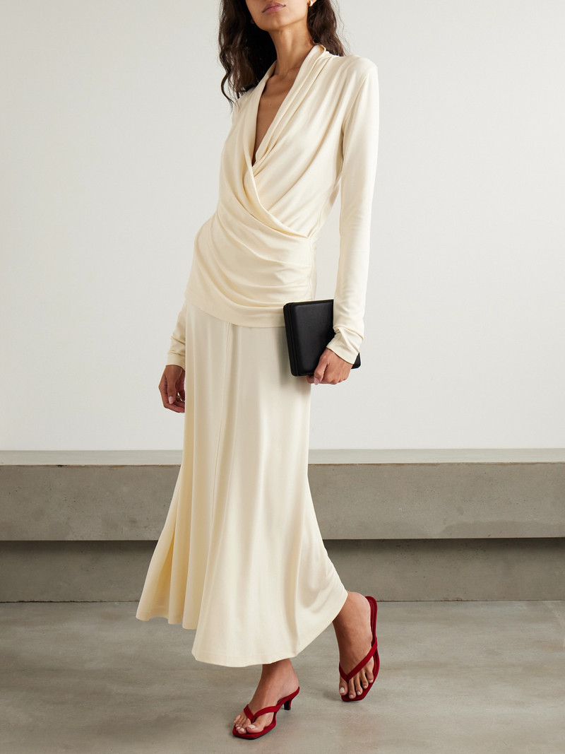 Totême Stretch-jersey Midi Skirt outlook