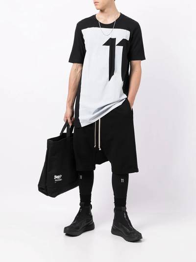 11 by Boris Bidjan Saberi drop-crotch cycling pants outlook