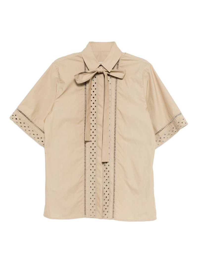 embroidered cotton shirt 1