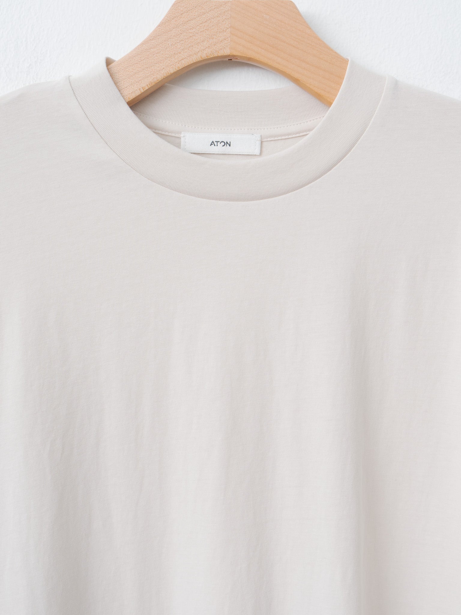 Fresca Nubuck Long Sleeve T-Shirt - Warm White - 5