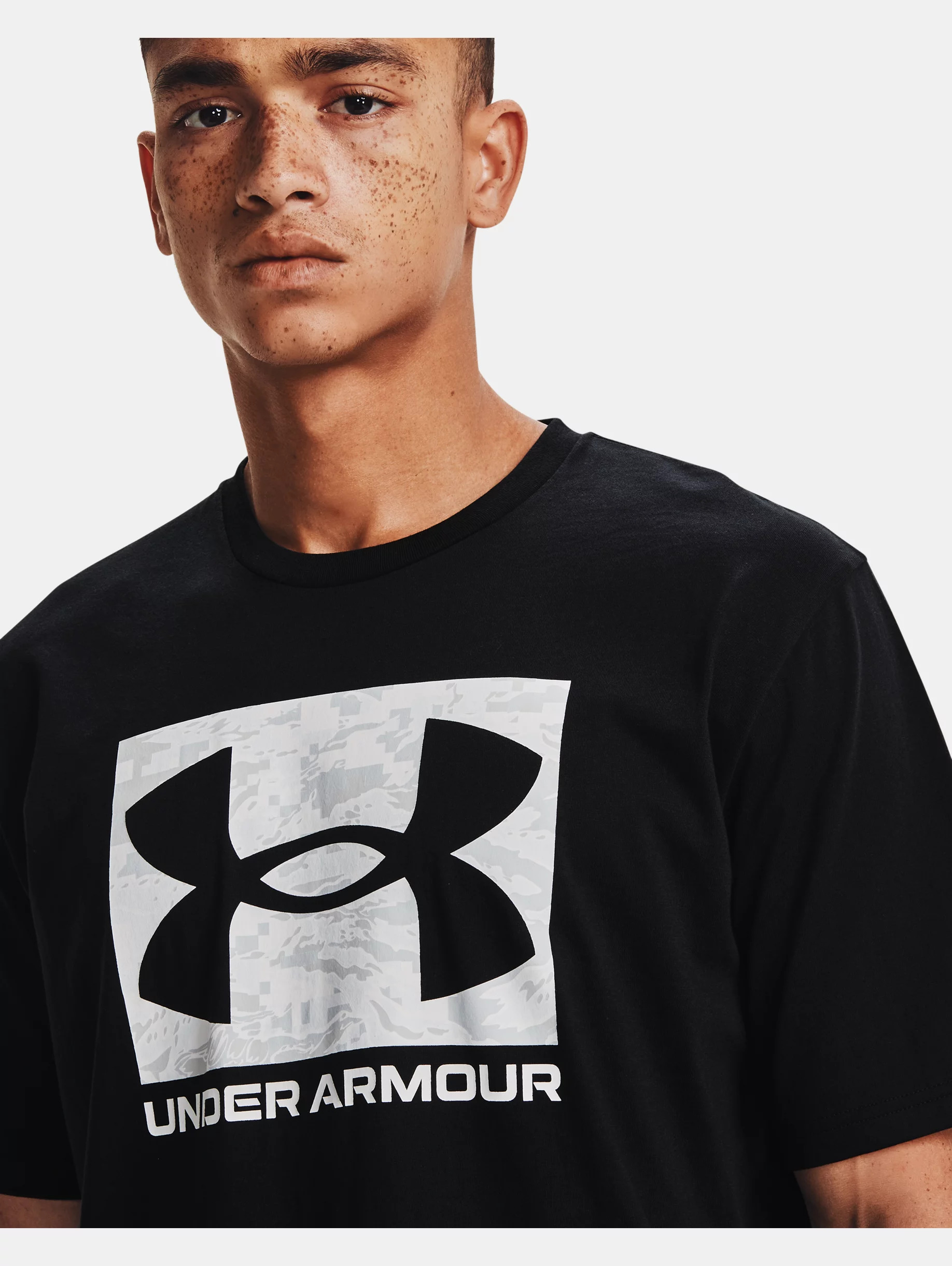 Men's UA ABC Camo Boxed Logo Short Sleeve - 6