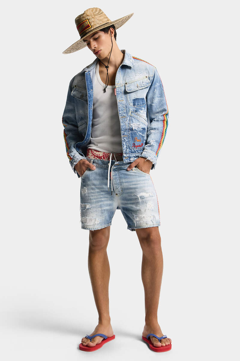 BE PROUD WASH BRO SHORTS 3