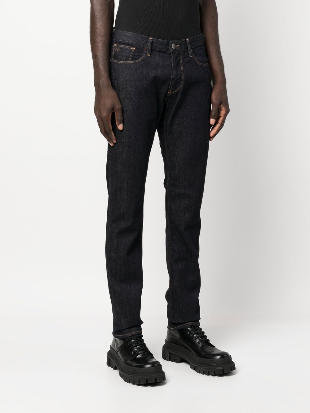 mid-rise slim-fit jeans - 3