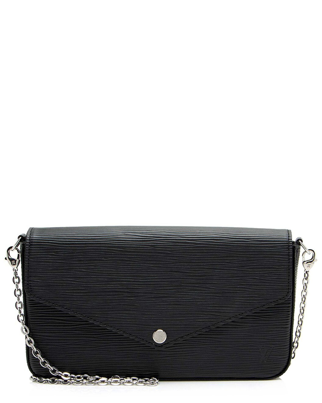Louis Vuitton Black Epi Leather Felicie Pochette (Authentic Pre-Loved) - 1