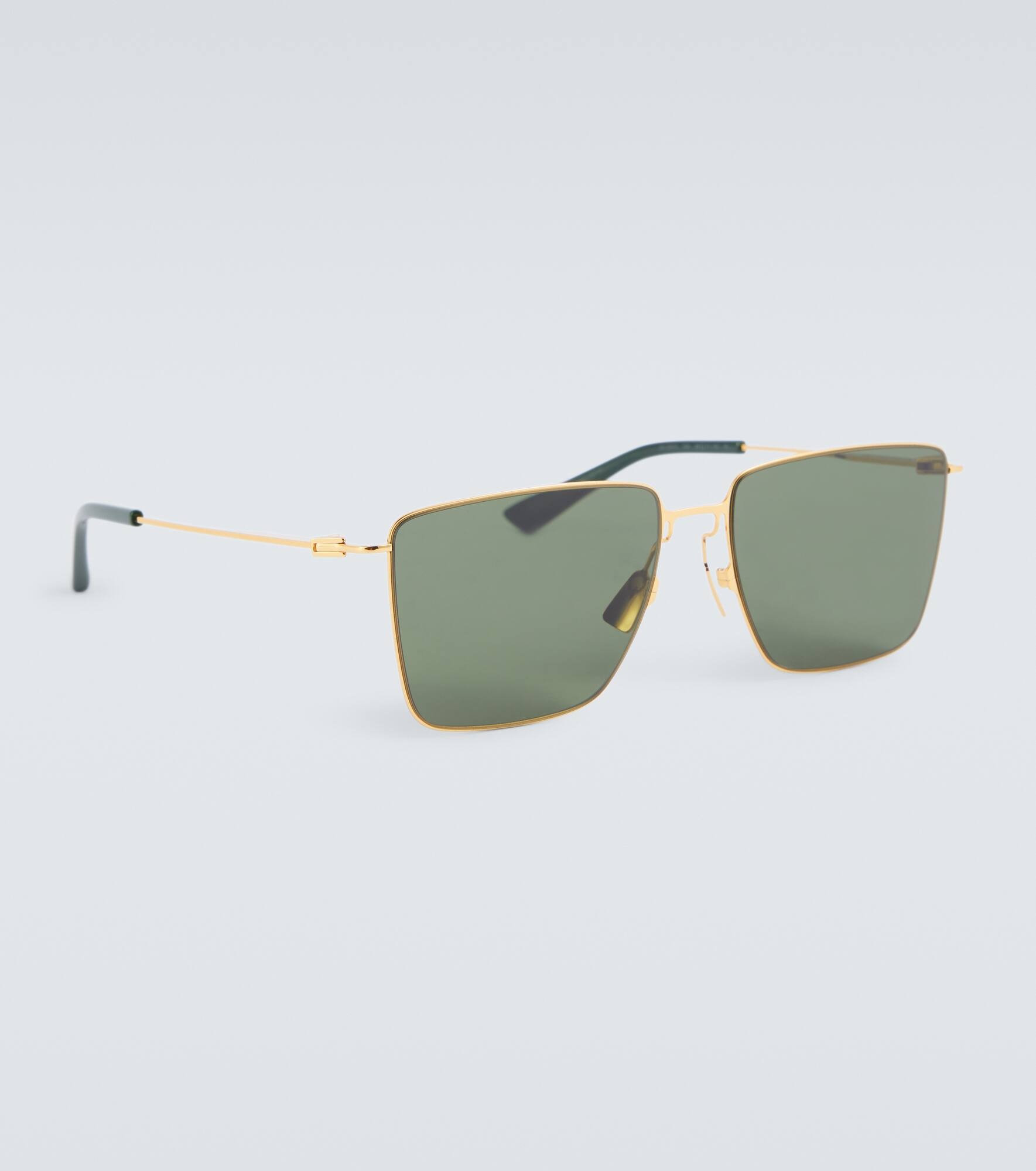 Ultrathin rectangular sunglasses - 4