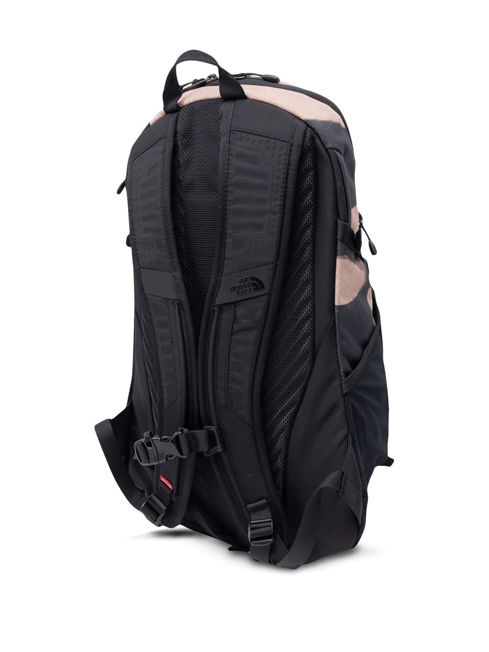 美品Supreme/The North Face Pocono Backpack SUPREME THE NORTH FACE POCONO BACKPACK POWER ORANGE BLACK