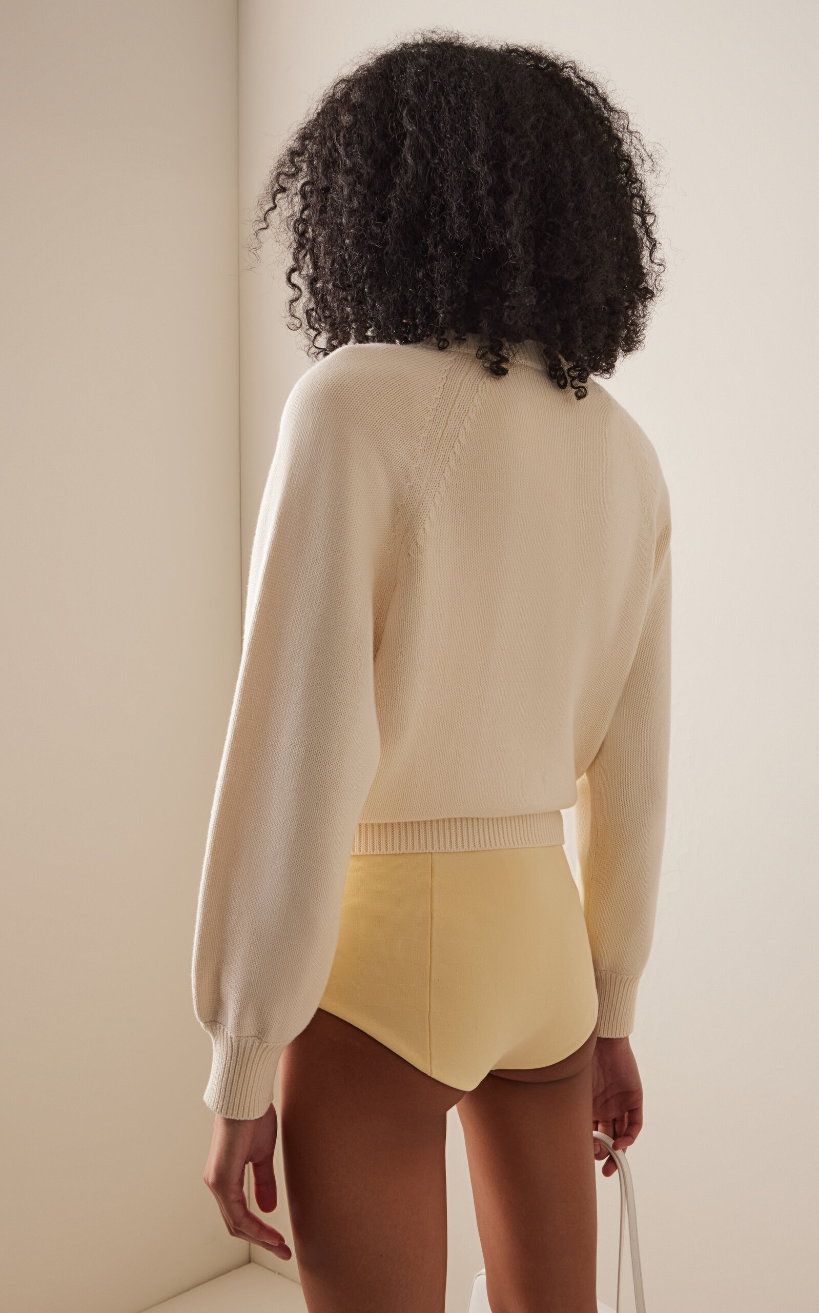 Veronica Cotton Sweater ivory - 4