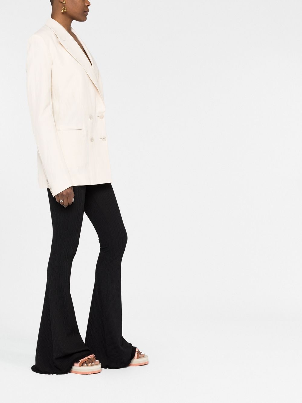double-breasted blazer jacket - 6