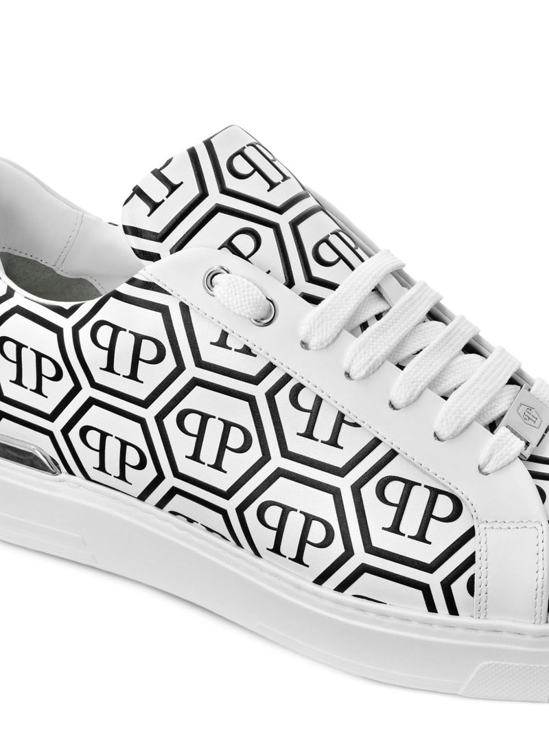 big monogram low-top sneakers 4