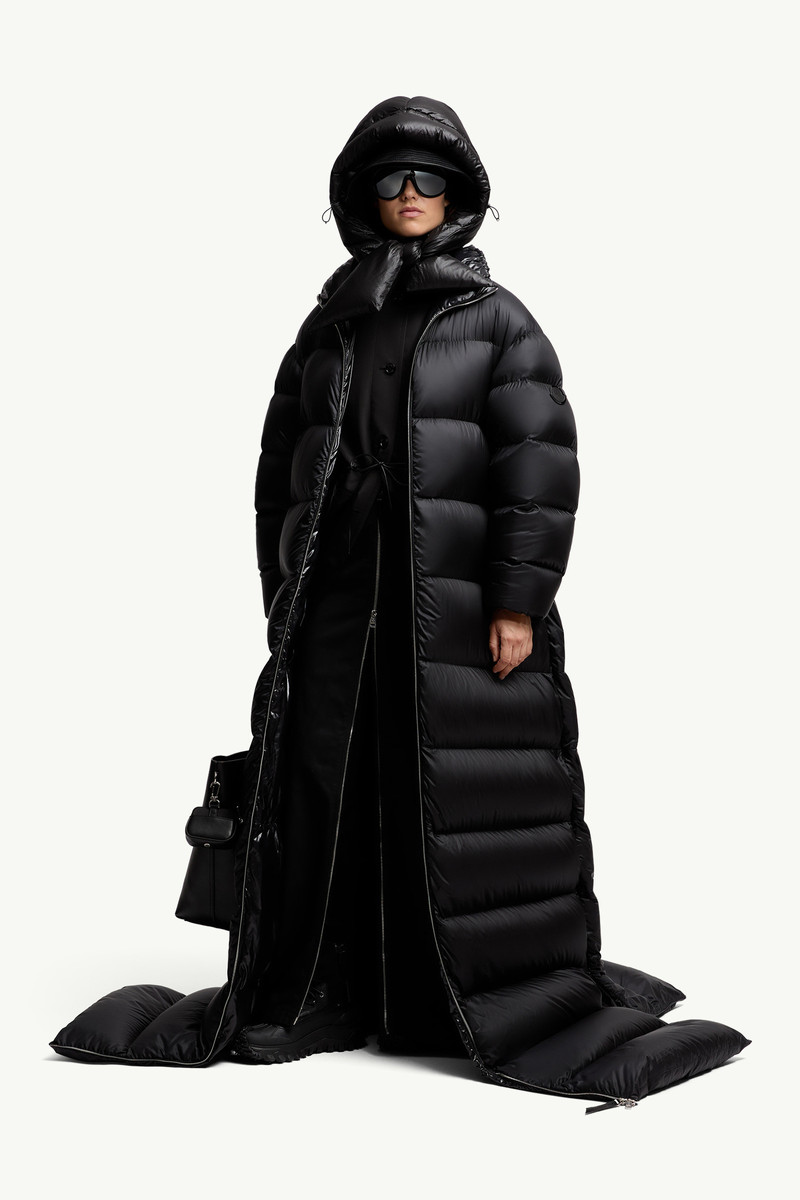 Moncler Moncler x EE72 by Edward Enninful Cotton Gabardine Maxi Skirt outlook