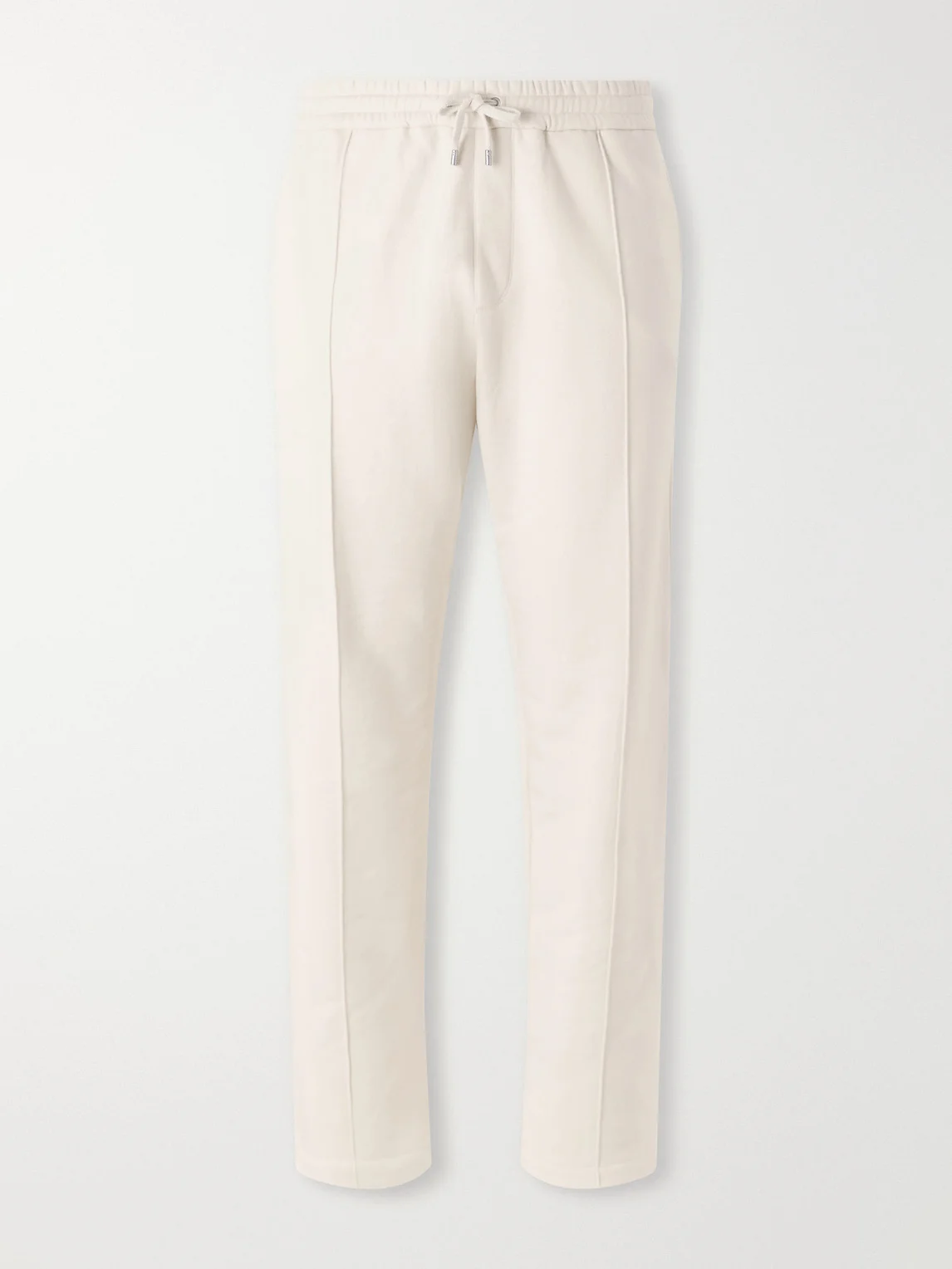 Cotton and Cashmere-Blend Drawstring Sweatpants - 1