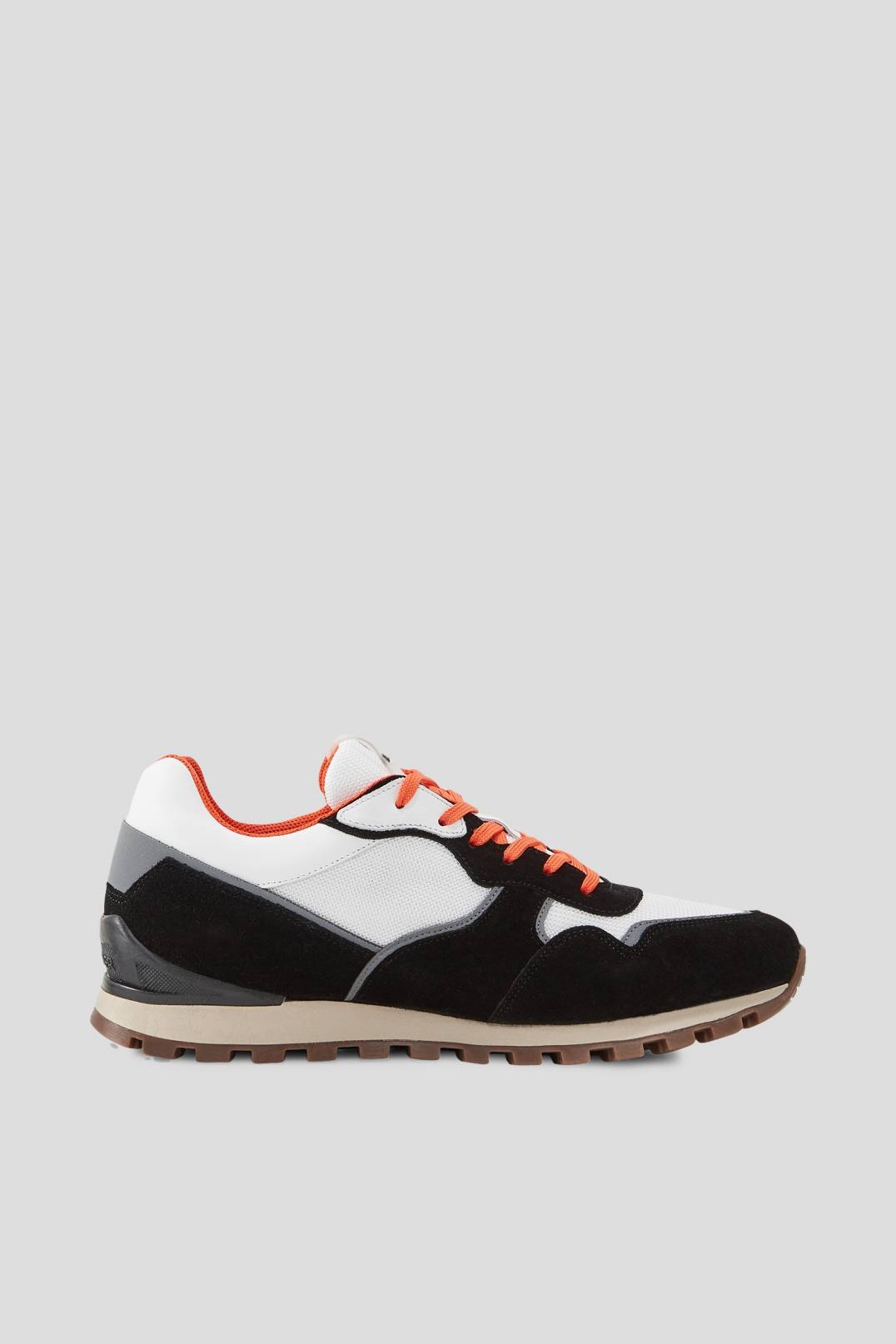 PORTO TRAINERS IN BLACK/ORANGE - 2