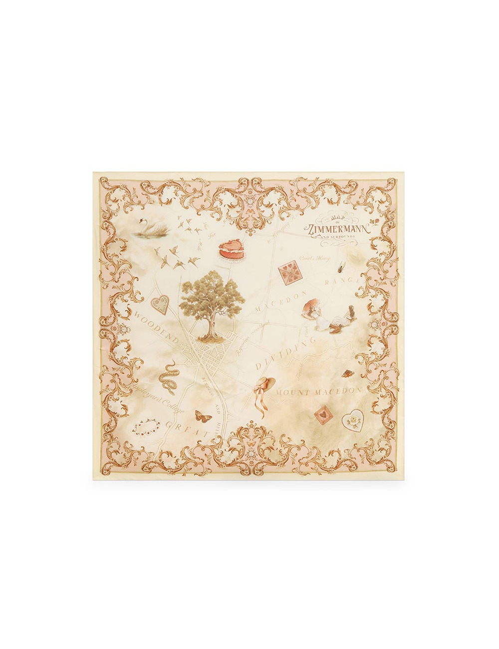 PRINTED SILK SQUARE 70 - 3