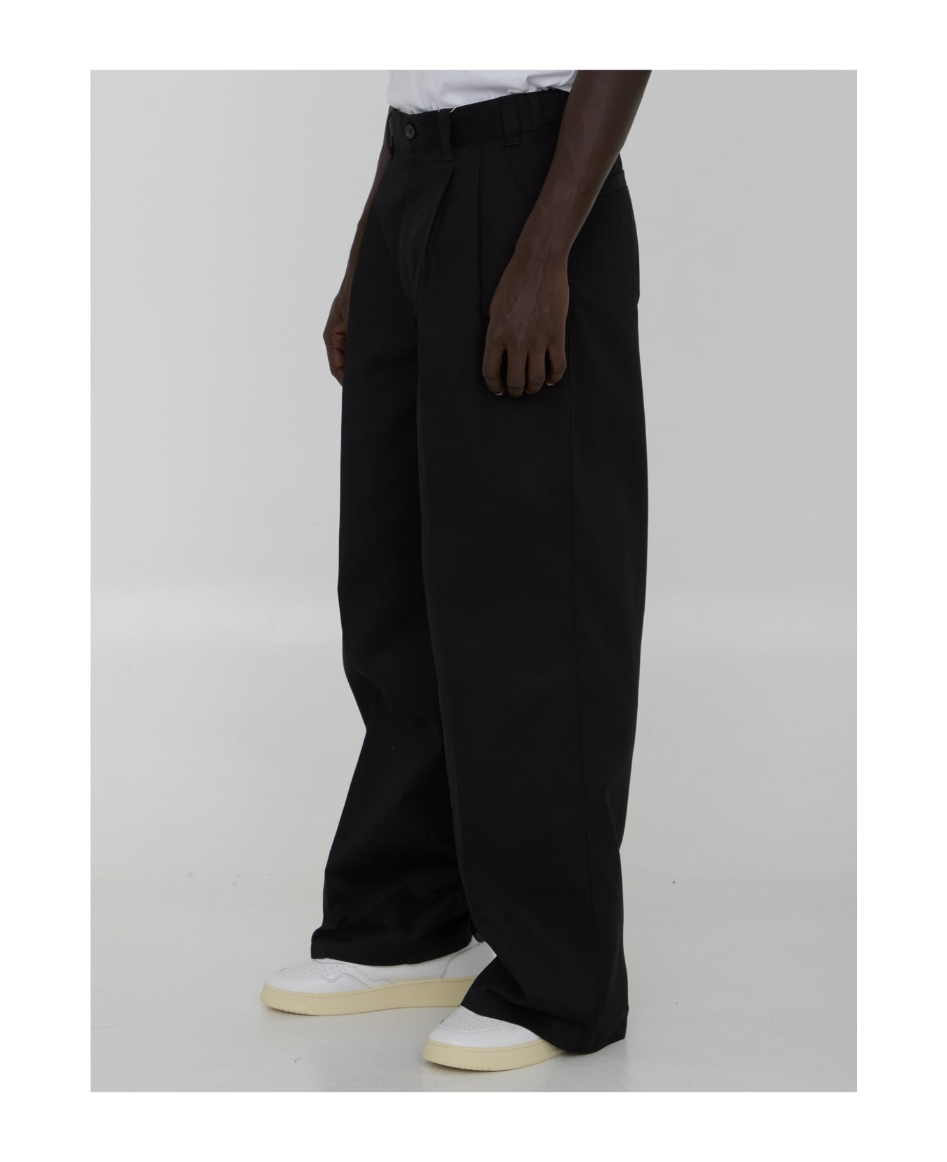 Trousers In Cotton Blend - 2