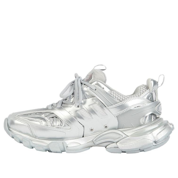 (WMNS) Balenciaga Track Low-Top Daddy Shoes White/Silver 542436W2FS38100 - 1