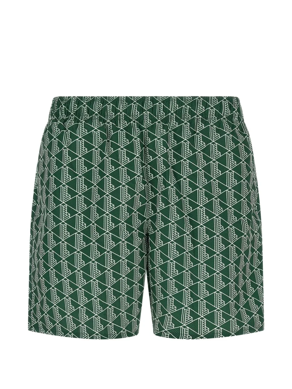 monogram-print drawstring swimsuit - 1