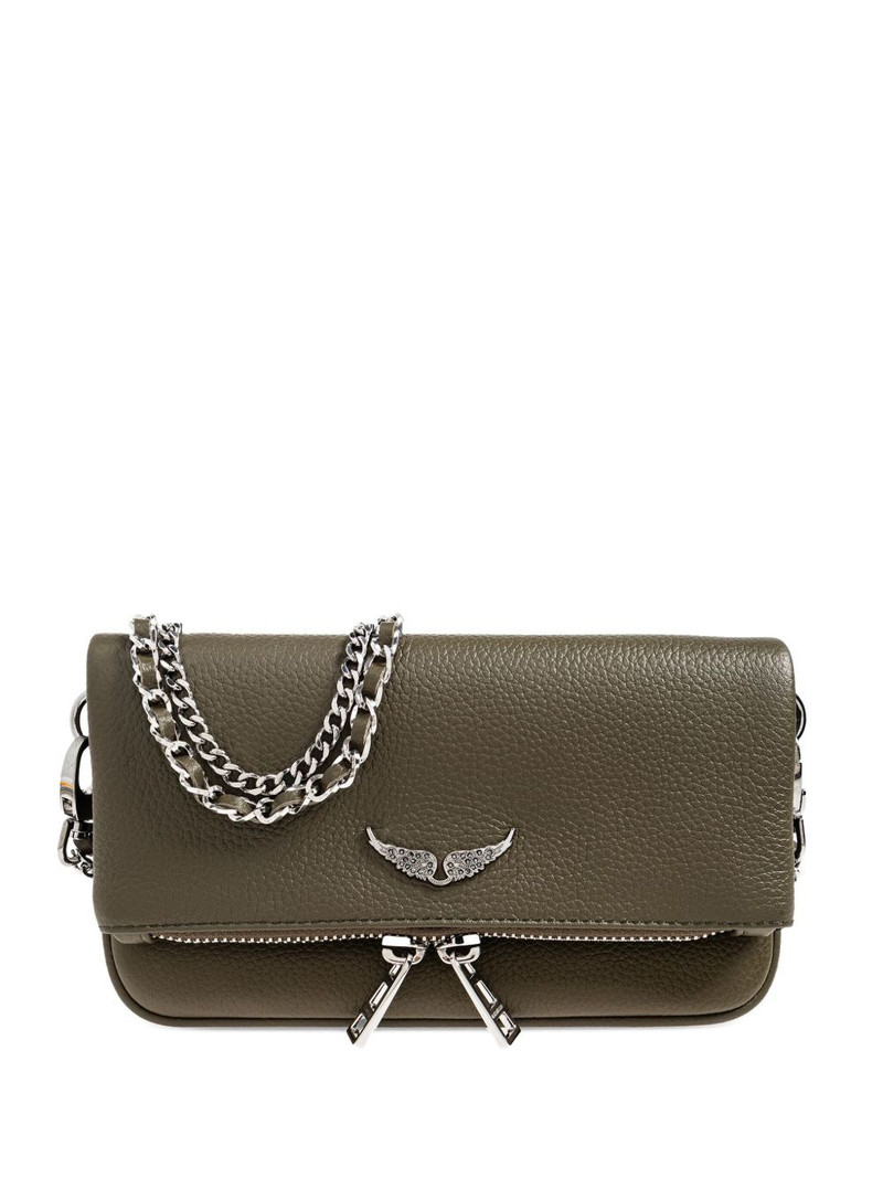 chain-embellished tote bag 1