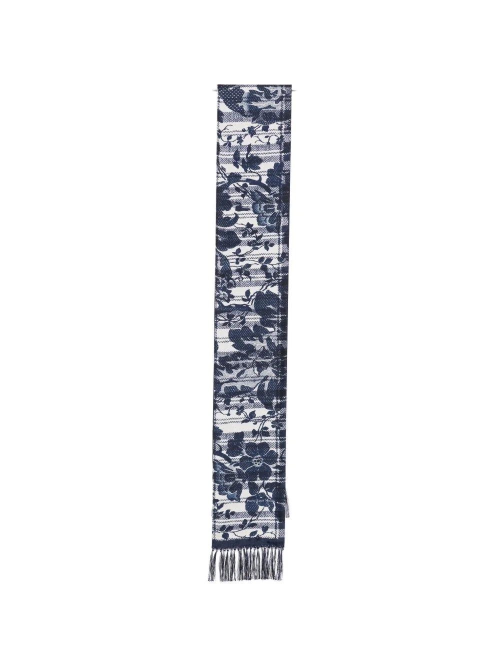 Printed silk scarf - 1