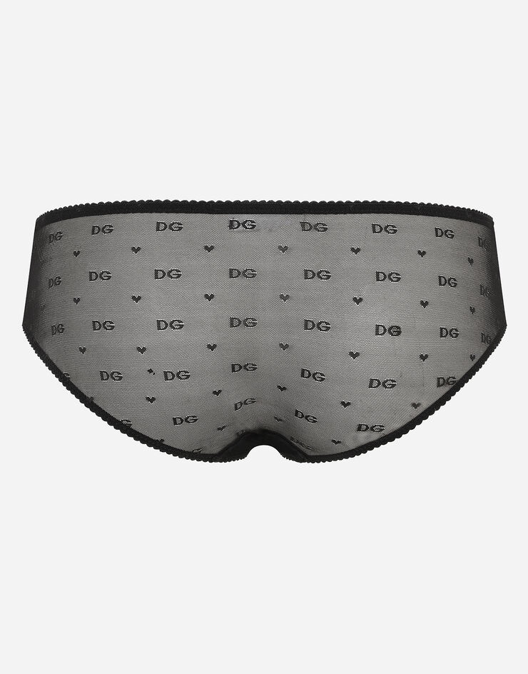 Jacquard tulle briefs - 2
