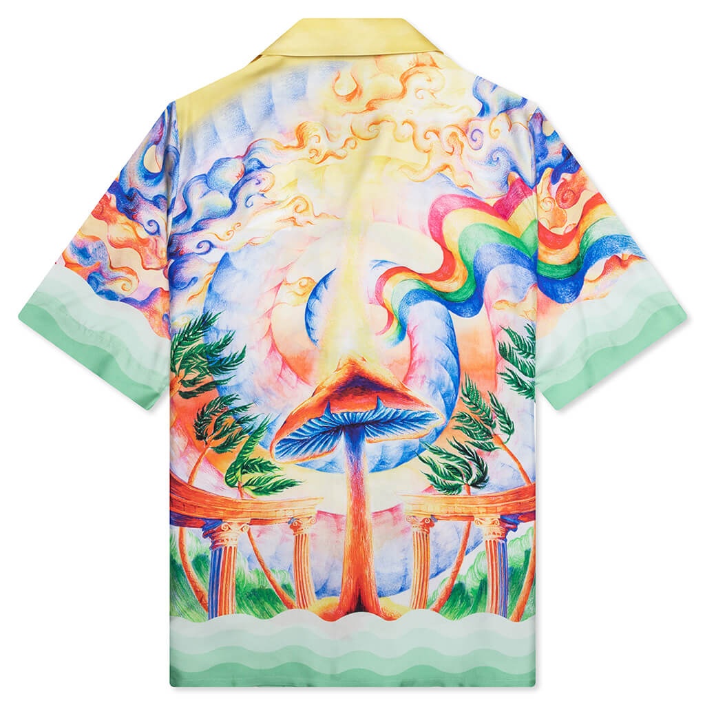 NATURES TEACHER S/S CUBAN COLLAR SHIRT - MULTI - 2