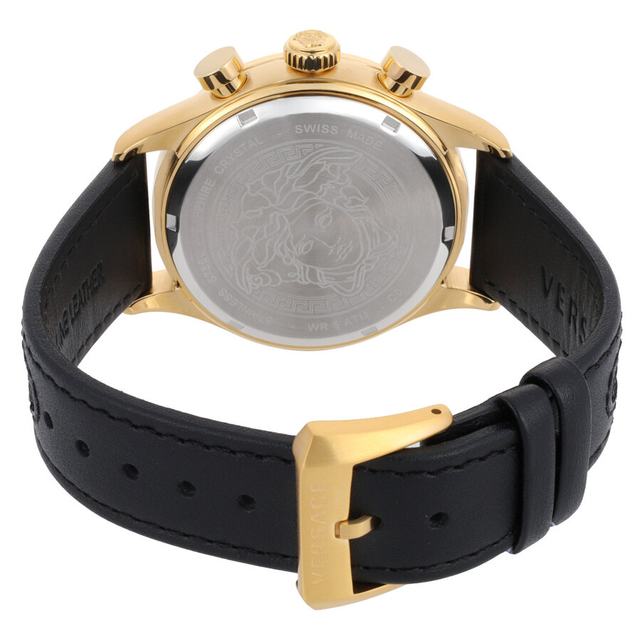 Versace Hellenyium Chronograph Quartz Silver Dial Men's Watch VE2U00222 - 3