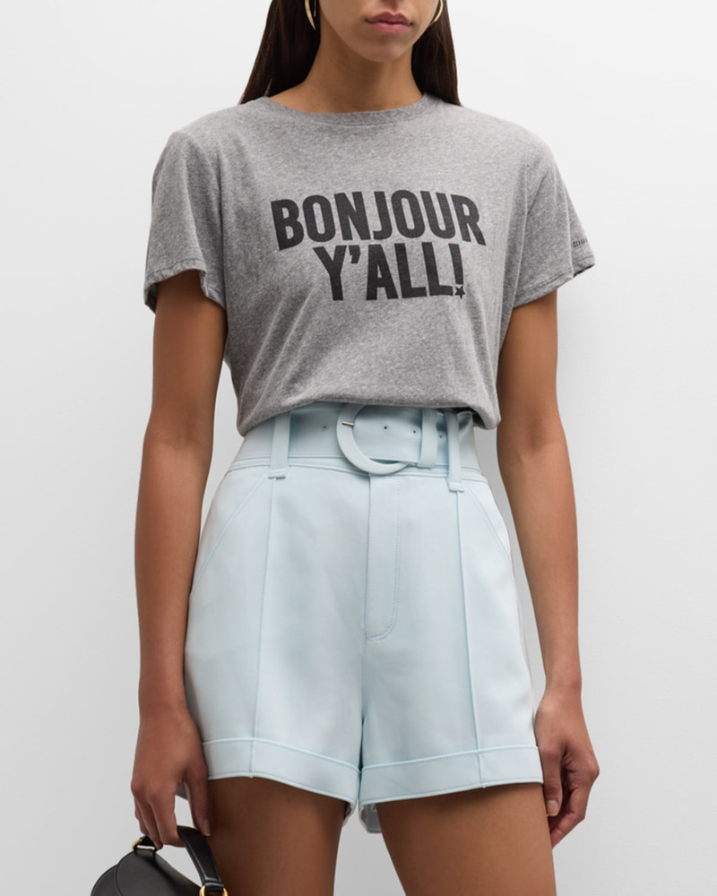 Cinq à Sept Bonjour Y'all Short-Sleeve T-Shirt outlook