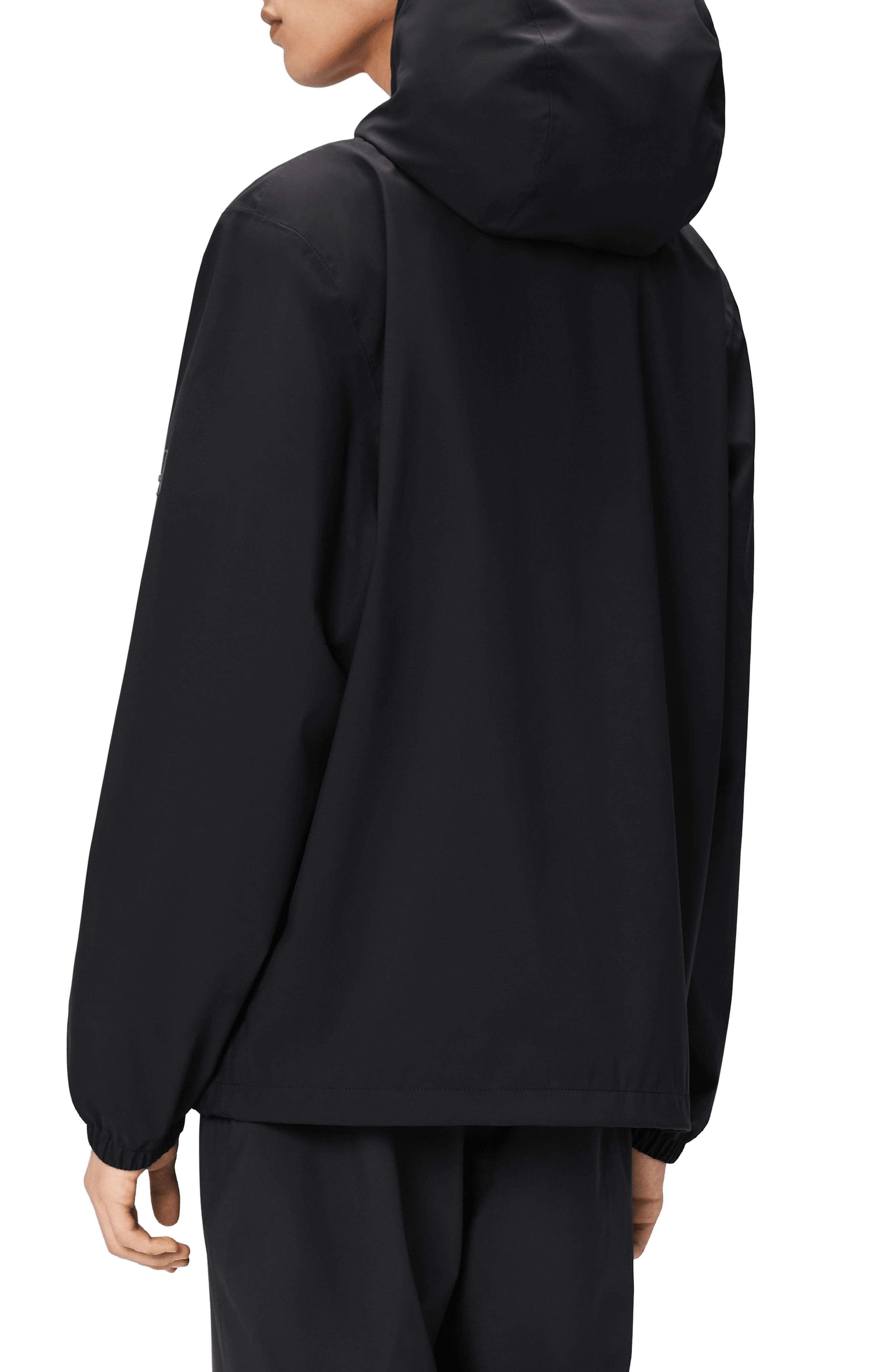 Rains Suva Waterproof Hooded Raincoat in Black at Nordstrom - 2