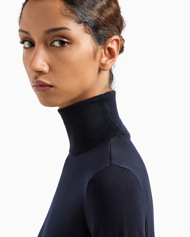 Pure virgin-wool rollneck 5